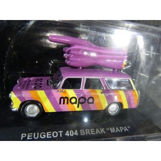 Peugeot 404 Break "MAPA", POISTO, paketissa vikaa.
